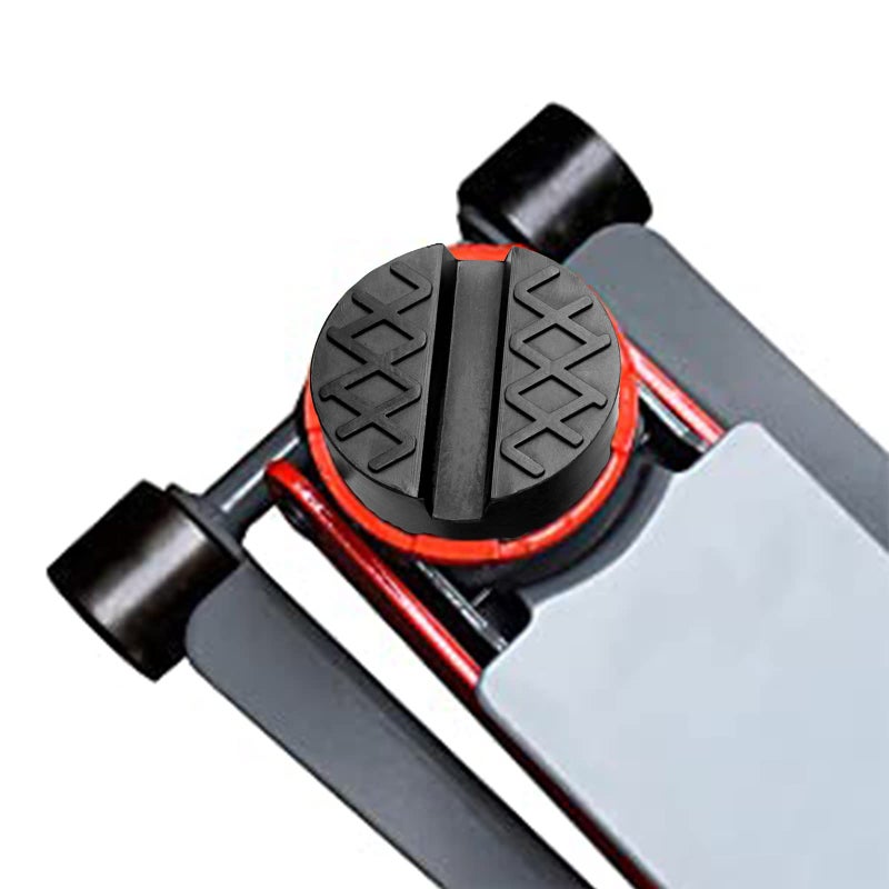 DEDC Universal Floor Jack Pad,Pinch Weld Side Frame Rail Protector Puck,Slotted Rubber Jack Pad Adapter Car Lift Frame Rail Protection Accessorie - 1 Pc - Image 5